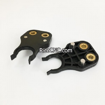 Black ISO10 Tool Holder Grippers ATC Tool Changer Clips for ISO10 Collet Chuck