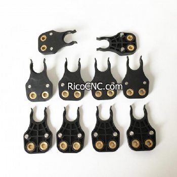 Black ISO10 Tool Holder Grippers ATC Tool Changer Clips for ISO10 Collet Chuck