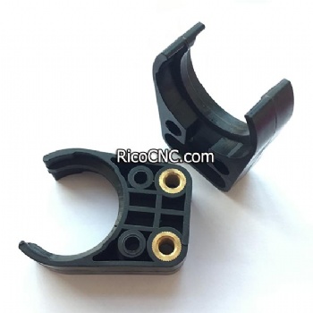 Black ISO30 ATC tool Fork Plastic CNC Tool Holder Fingers for Fulltek Leadtech CNC Machine