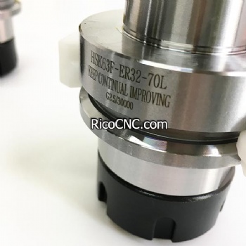 HSK63F ER32 CNC Tool Holder 70mm Length for Woodworking CNC Router Center HSK Auto Tool Changer