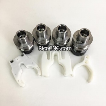 HSK63F ER32 CNC Tool Holder 70mm Length for Woodworking CNC Router Center HSK Auto Tool Changer