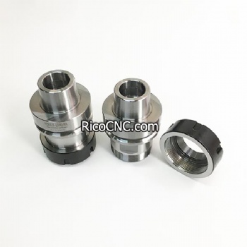 HSK63F ER40 Collet Chuck Tool Holder HSK 63F Taper for Woodworking CNC Router Machines