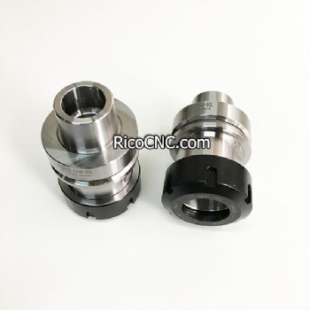 HSK63F ER40 Collet Chuck Tool Holder HSK 63F Taper for Woodworking CNC Router Machines