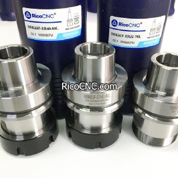 HSK63F ER40 Collet Chuck Tool Holder HSK 63F Taper for Woodworking CNC Router Machines