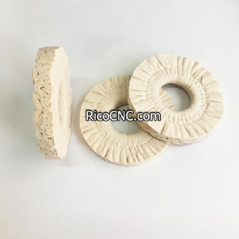 E3419E0001 D150x55x20MM Circles Fabric Polishing Buffing Wheel for Biesse AKRON Jade Edgebanders