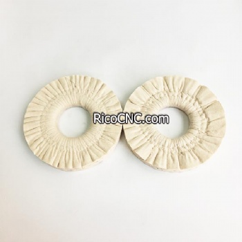 E3419E0001 D150x55x20MM Circles Fabric Polishing Buffing Wheel for Biesse AKRON Jade Edgebanders