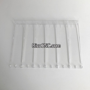 220x49mm Dust Proof Safety Flaps Curtain for Giben Beam Saw