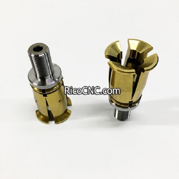 BT50-45° External Thread Grippers for BT 50 Pull Stud Collet