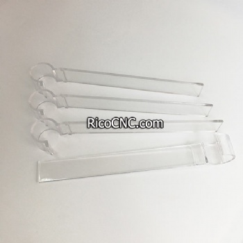 2-032-65-4050 Beam Saw 270mm Flag Dust Strips Clear Front for Homag Holzma