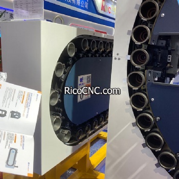 Adaptador ISO/DIN 50 para el almacén de herramientas de cadena DETA ATC