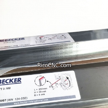 Becker Carbon Blade Vanes Set WN124-032 Graphite Vane 90133300007 for Becker vacuum pumps DVT3.100