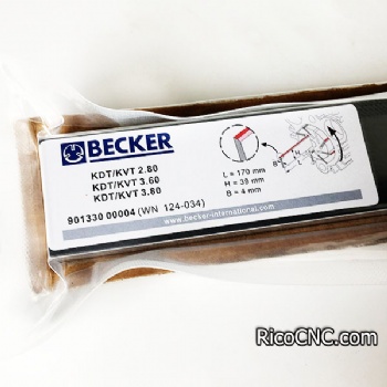 Homag 4-042-01-0081 Becker vanes 90133000004 WN124-034 for Becker PICCHIO 2200 Vacuum Pump