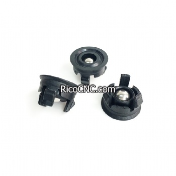 Black Air Flotation Ball Valves without Spring for Homag FORMAT 4 KAPPA Beam Saw Air Tables