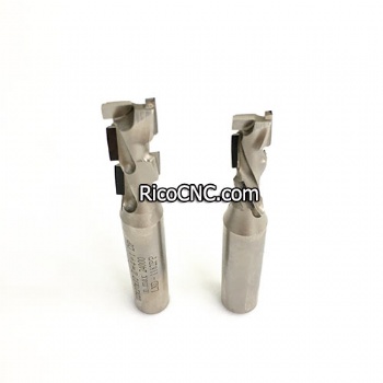 Z=1+1 Diamond Spiral Cutter 1 Flute Spiral PCD Router Bit