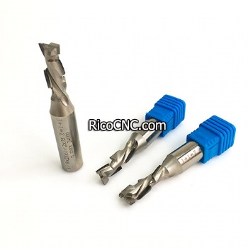 Z=1+1 Diamond Spiral Cutter 1 Flute Spiral PCD Router Bit