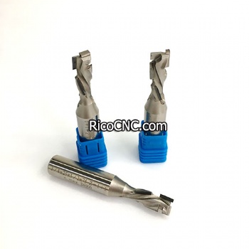 Z=1+1 Diamond Spiral Cutter 1 Flute Spiral PCD Router Bit