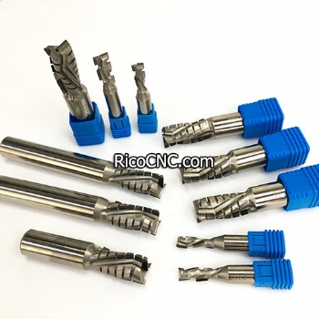 Z=1+1 Diamond Spiral Cutter 1 Flute Spiral PCD Router Bit