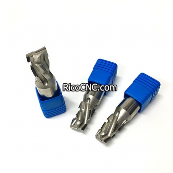 Z 2+2 CNC Double Flutes Polycrystalline Diamond PCD Spiral Router Bits