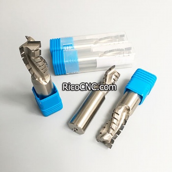 Z=3+3 Cutting Edges High Feed Rate PCD Spiral Router Tool Bits