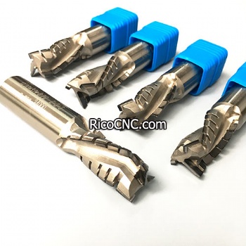 Z=3+3 Cutting Edges High Feed Rate PCD Spiral Router Tool Bits