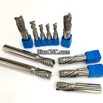 Z=3+3 Cutting Edges High Feed Rate PCD Spiral Router Tool Bits