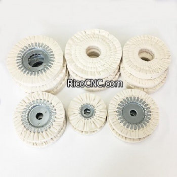 180x50x20 Fabric Buffing Wheel Cloth Polishing Wheels Nanxing Edgebanders