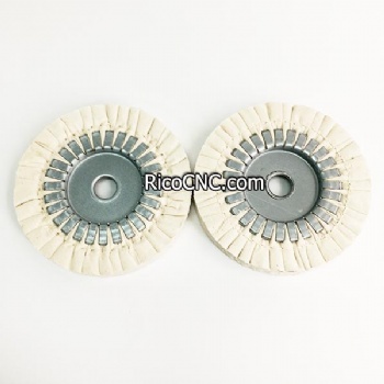 150x19x20mm Buffing Wheel with Steel Core Polishing Wheels for Edgebanders