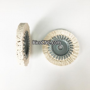 150x19x20mm Buffing Wheel with Steel Core Polishing Wheels for Edgebanders