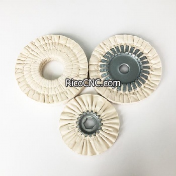 150x19x20mm Buffing Wheel with Steel Core Polishing Wheels for Edgebanders