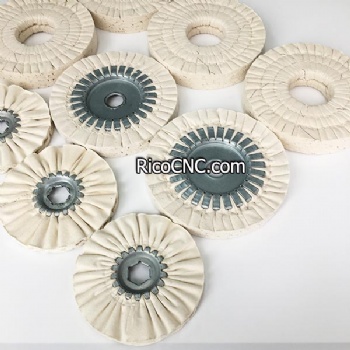 150x19x20mm Buffing Wheel with Steel Core Polishing Wheels for Edgebanders