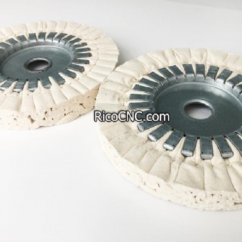 150x19x20mm Buffing Wheel with Steel Core Polishing Wheels for Edgebanders