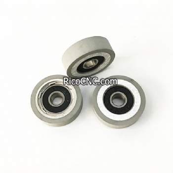 34x8x10mm Grey End Trim Track Roller for Biesse Edgebander Trimming Unit