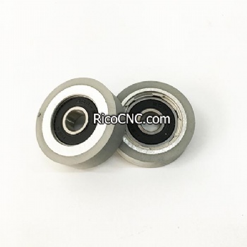 34x8x10mm Grey End Trim Track Roller for Biesse Edgebander Trimming Unit