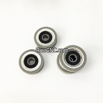 34x8x10mm Grey End Trim Track Roller for Biesse Edgebander Trimming Unit