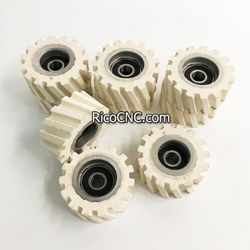 Rubber Pressure Roller Wheels for China Nanxing Automatic Edge Bander