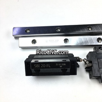 SBI 20FL SBC Flange Linear Guide Block 20x63x30mm