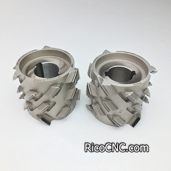 PCD Diamond 80x30xH65 Z3+3 Pre-milling Cutter For Biesse Akron and Roxyl Edgebanders