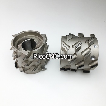 PCD Diamond 80x30xH65 Z3+3 Pre-milling Cutter For Biesse Akron and Roxyl Edgebanders