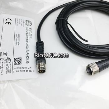 4-008-35-0537 4008350537 Weeke Connection Cable IFM EVC265 M8x1 with cable 0.4m