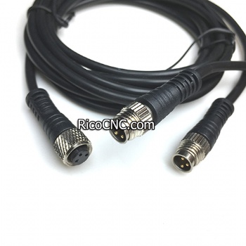 4-008-35-0537 4008350537 Cable de conexión Weeke IFM EVC265 M8x1 con cable 0,4m