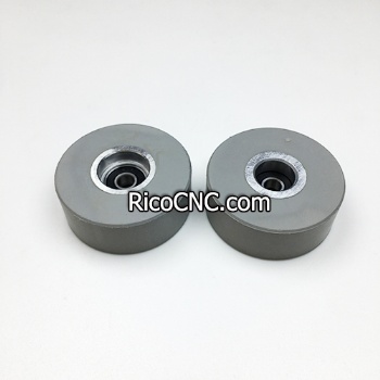 Ruedas de goma de presión de 65x8x25mm para la encoladora de cantos SCM KDT