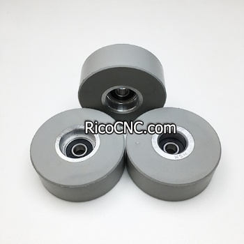 65x8x25mm Rubber Pressure Rollers Wheels for SCM KDT Edge Banding Machine