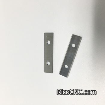 50x12X1.5mm-35° Rectángulo Inserto de Carburo Cuchillas para Madera Raspador