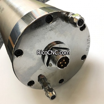 GDZ-125-6 6kw ER25 380v 8A 220v 12A 24000rpm Motor para router CNC