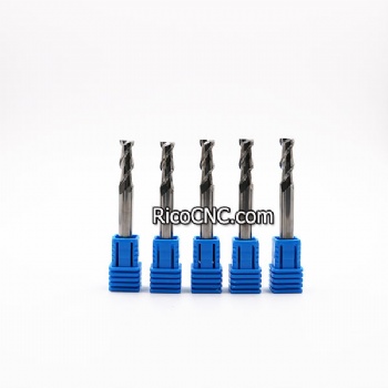 Solid Carbide Two Flutes End Mills for Aluminum Cutting and Carving