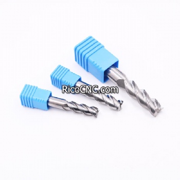 Three Flutes Solid Carbide CNC End Mills for Aluminum Carving