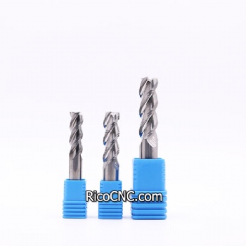 Three Flutes Solid Carbide CNC End Mills for Aluminum Carving