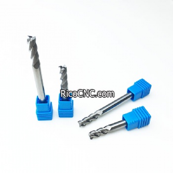 Three Flutes Solid Carbide CNC End Mills for Aluminum Carving