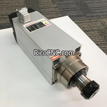 GDZ120X103-5.5 5.5kw Square Air Tooling Spindle Motor for Excitech CNC Router Machines