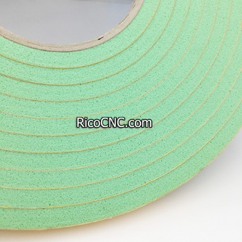 4699951199 4-699-95-1199 Flat Section 12X6mm Pressure Beam Foam Strip Green Tape for Homag Holzma Beam Saw